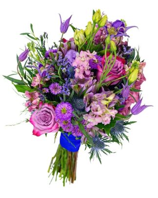 Violet Beauty Hand Tie