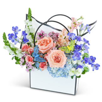 Monet Butterfly Garden Tote