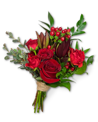 Crimson Hand-tied Bouquet