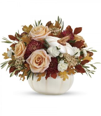 Harvest Charm White Pumpkin
