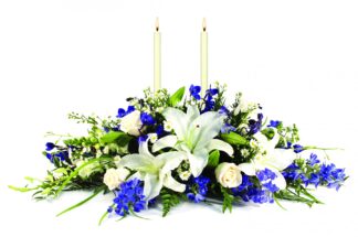 Hanukkah Lights Centerpiece