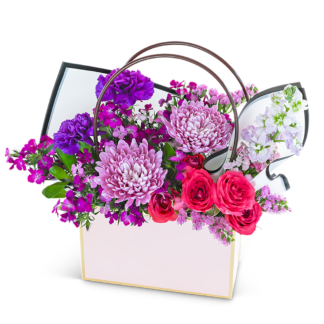 Serene Love Blooms Tote
