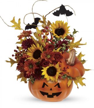 Trick or Treat Pumpkin Bouquet