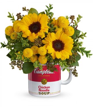 Campbell's Warm Wishes Bouquet by Teleflora