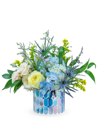 Wild Blue Mosaic