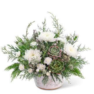 Snowflake Serenade Centerpiece