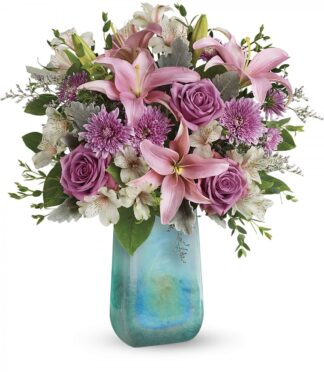 Art Glass Bouquet by Teleflora