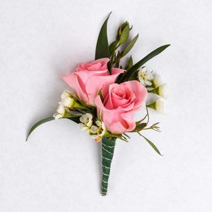 Pink Sweetness Boutonniere