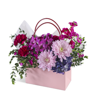 Magenta Garden Tote