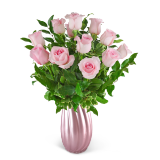 Blushing Rosy Swirls