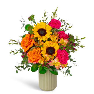Sienna and Sunflowers