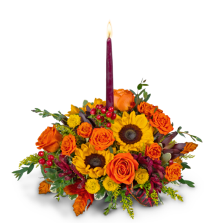 Sunny Goldenrod Centerpiece