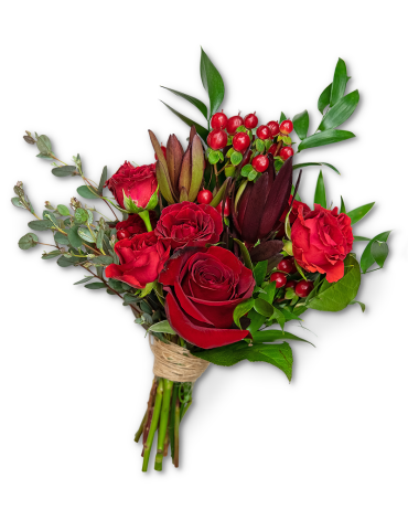 Crimson Hand-tied Bouquet