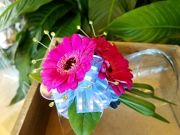 Wrist Corsage- Bold - Jewel Tone