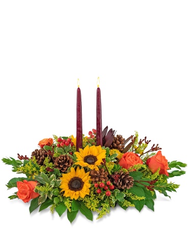 Autumnal Abundance Centerpiece