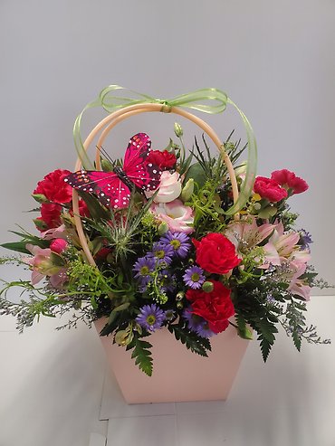 Blooming Square Tote