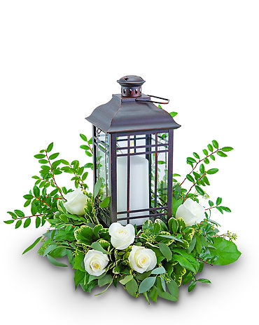 Signature Rustic Rose Lantern