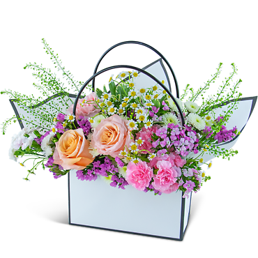 Seasonal Garden Blooming Tote