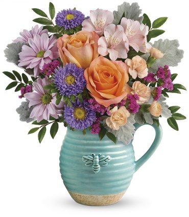 Busy Bee Pitcher by Teleflora
