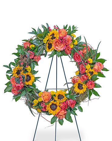 Sunset Reflections Wreath