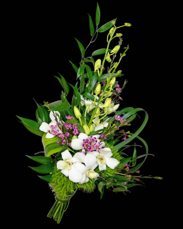 Lush Orchid Hand-Tied Bouquet