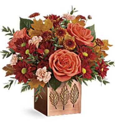 Copper Petals by Teleflora