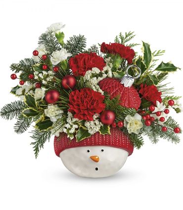 Snowman Ornament by Teleflora