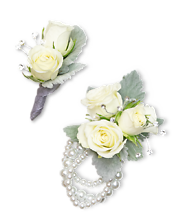 Virtue Corsage and Boutonniere Set