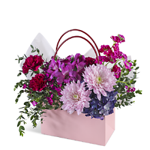 Magenta Garden Tote