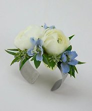 Blue Sky Corsage