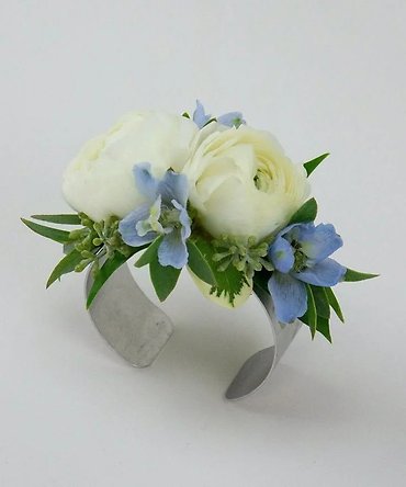 Blue Sky Corsage